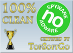 100% clean - certified by TopSoftGo
